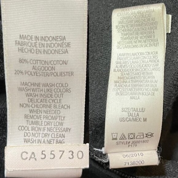 Juicy‎ Couture Y2K Full Zip Sweater Hoodie Women Size Medium - Picture 9 of 9